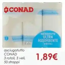Tutto pannocarta 3in1 lucart 2 rotoli