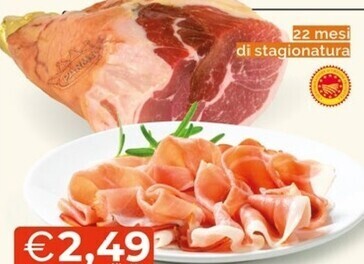 Mercatò 22 mesi di stagionatura offerta