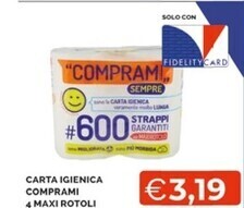 Mercatò Comprami carta igienica offerta