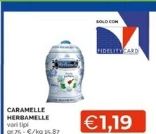 Mercatò Herbamelle caramelle offerta
