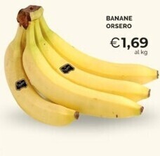 Mercatò Banane orsero offerta