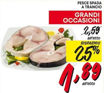 Pam PESCE SPADA A TRANCIO offerta