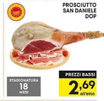 Pam PROSCIUTTO SAN DANIELE DOP offerta
