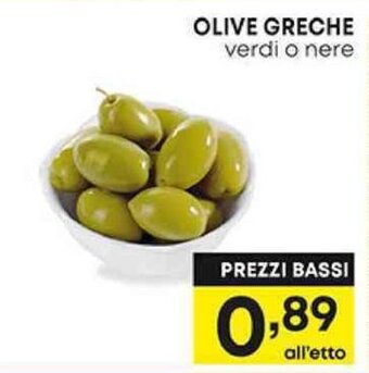 Pam OLIVE GRECHE verdi o nere offerta