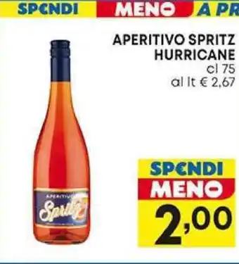 Pam APERITIVO SPRITZ HURRICANE cl 75 offerta