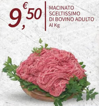 MACINATO SCELTISSIMO DI BOVINO ADULTO Al Kg