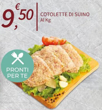 COTOLETTE DI SUINO Al Kg