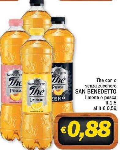 Ard Discount San benedetto the con o senza zucchero offerta
