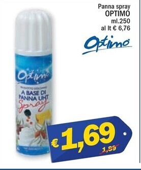 Optimo panna spray