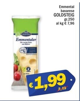 Goldsteig emmental bavarese
