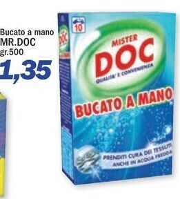 Mister doc - bucato a mano