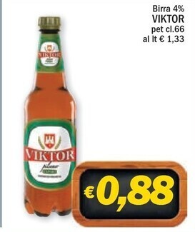 Ard Discount Viktor birra 4% offerta