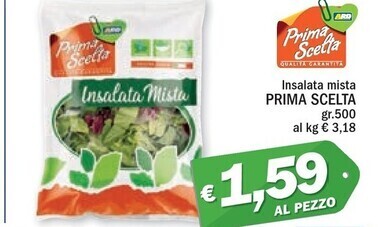 Ard Discount Prima scelta insalata mista offerta