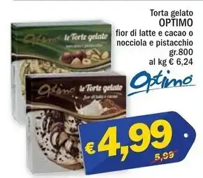 Ard Discount Optimo torta gelato offerta