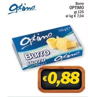 Ard Discount Optimo burro offerta
