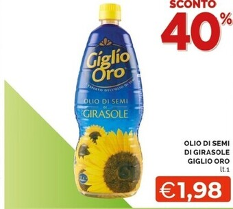 Giglio oro olio di semi di girasole
