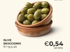 Mercatò Olive snocciomix offerta