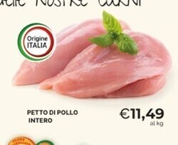 Mercatò Petto di pollo intero offerta