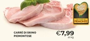 Mercatò Carré di suino piemontese offerta