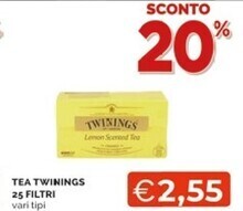 Twinings tea 25 filtri