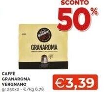 Vergnano caffè granaroma