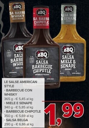 Todis Bbq - le salse american style offerta
