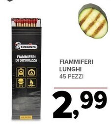 Todis Fochista fiammiferi lunghi offerta