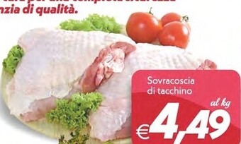 Sovracoscia di tacchino