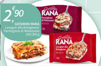 GIOVANNI RANA Lasagne alla Bolognese/ Parmigiana di Melanzane 350 / 300 g