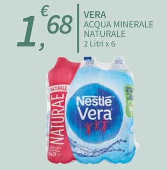SpeSì VERA ACQUA MINERALE NATURALE 2 Litri x 6 offerta