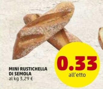 PENNY Mini Rustichella di Semola offerta