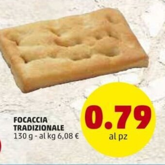 PENNY Focaccia Tradizionale 130g offerta