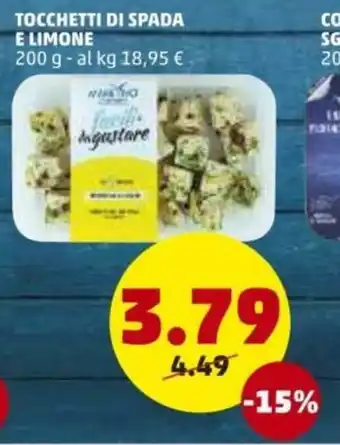 PENNY Tocchetti di Spada e Limone 200g offerta
