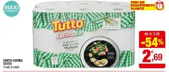 Iperal Tutto Carta Cucina offerta