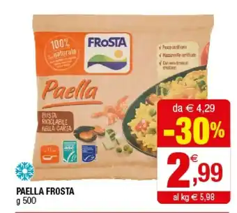 Iperal Frosta Paella offerta
