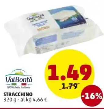 PENNY ValBontà Stracchino 320g offerta