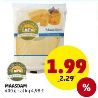 PENNY Maasdam 400g offerta