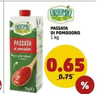 PENNY Ortomio - Passata Di Pmodoro offerta