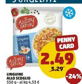 Gli allegri sapori Linguine Allo Scoglio 550g