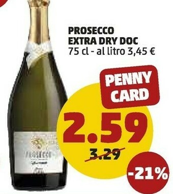 PENNY Prosecco Extra Dry offerta