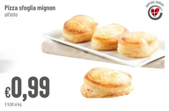 Pan Pizza sfoglia mignon offerta