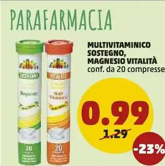 PENNY Multivitaminico Sostegno offerta