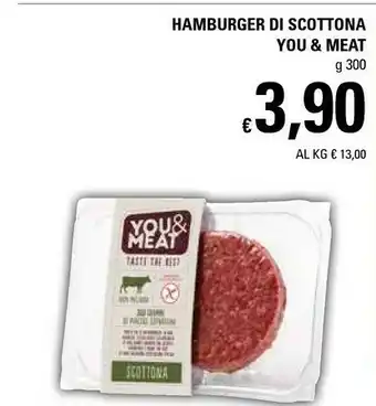 Basko You&meat Hamburger Di Scottona offerta