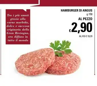 Basko Hamburger Di Angus offerta