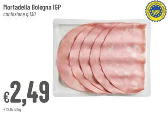 Pan Mortadella Bologna IGP confezione g.130 offerta