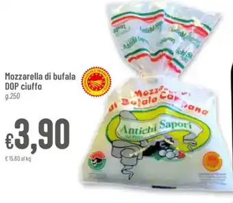 Pan Mozzarella di bufala DOP ciuffo g.250 offerta