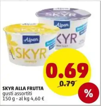 PENNY Skyr Alla Frutta 150g offerta