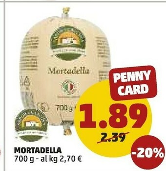 PENNY Mortadella offerta