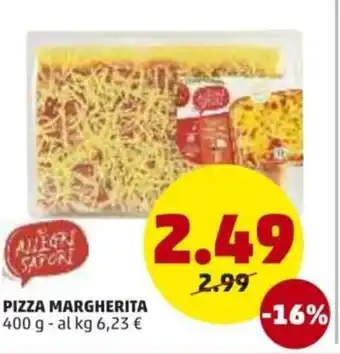 PENNY Allegri Sapori Pizza Margherita 400g offerta