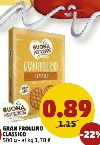 La Buona Pasticceria - Gran Frollino 500 G(ml)